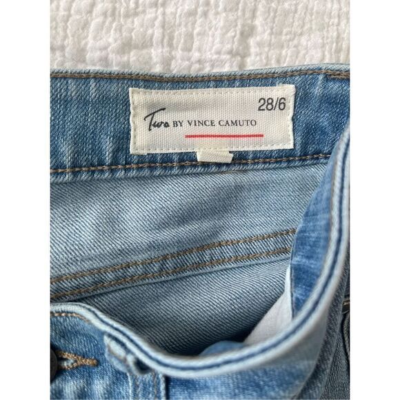 Two by Vince Camuto Distressed Ankle Jeans - Picture 6 of 7